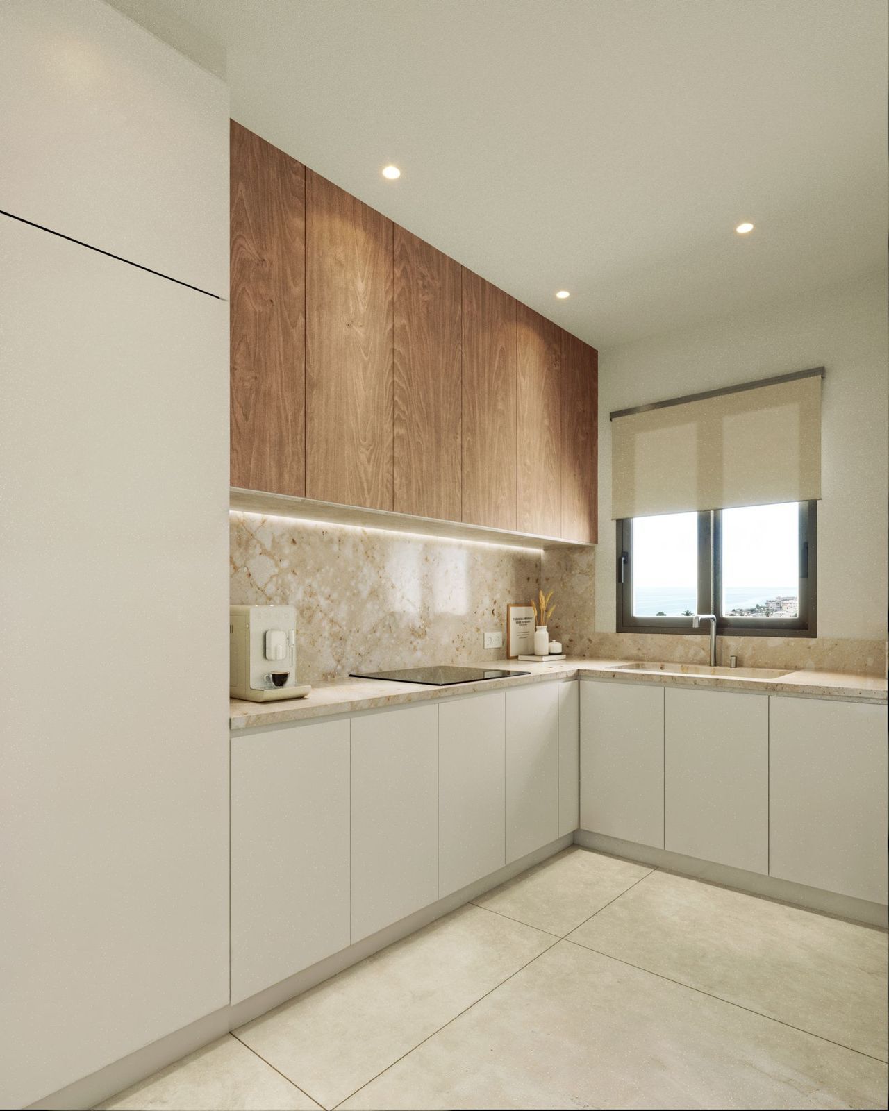 06 modern kitchen with view