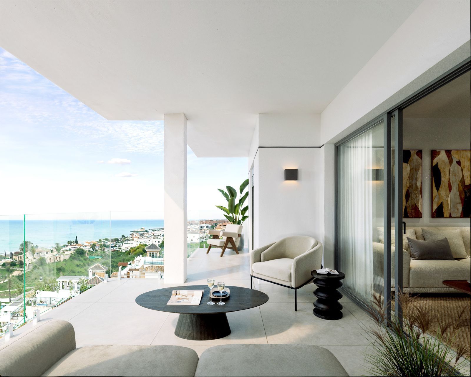 07 modern luxury terrace view